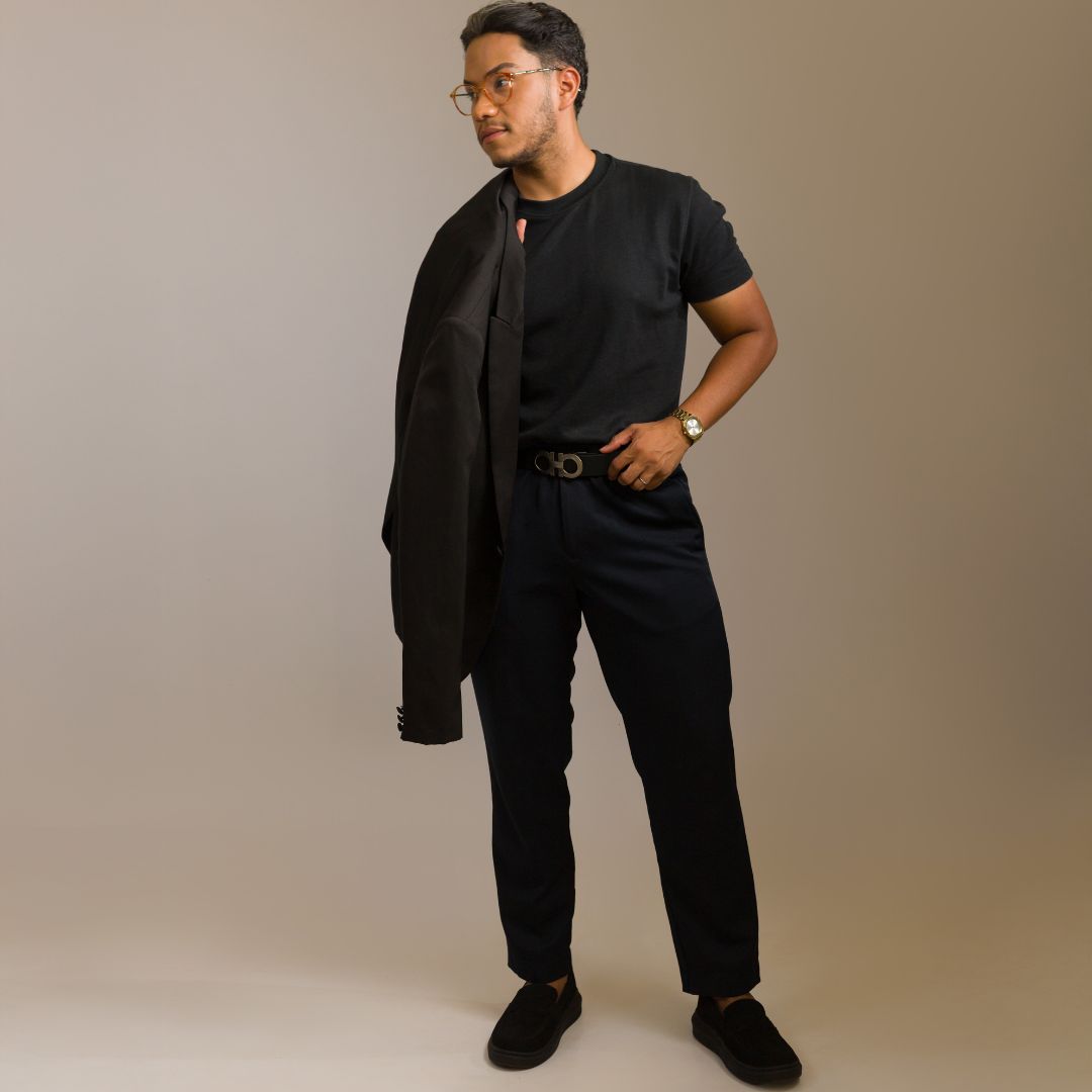 Loafer Masculino Todo Preto