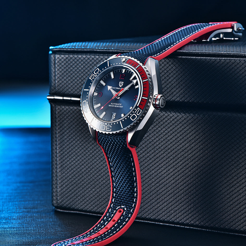 Relógio Pagani Design Seamaster Blue