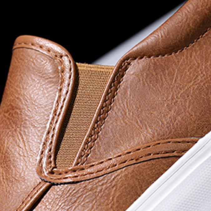 Slip On Masculino De Couro Oakland