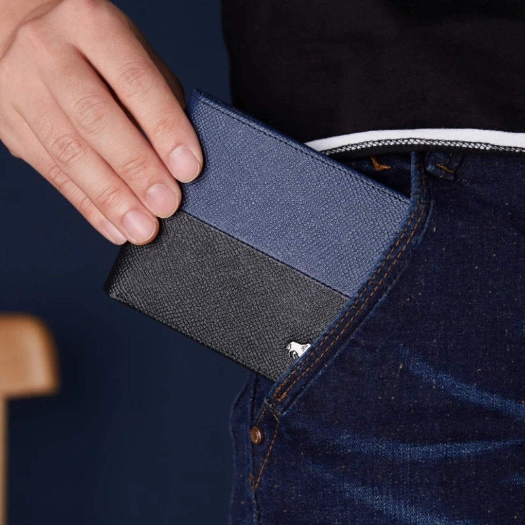 Carteira Masculina Bison Denim Onyx