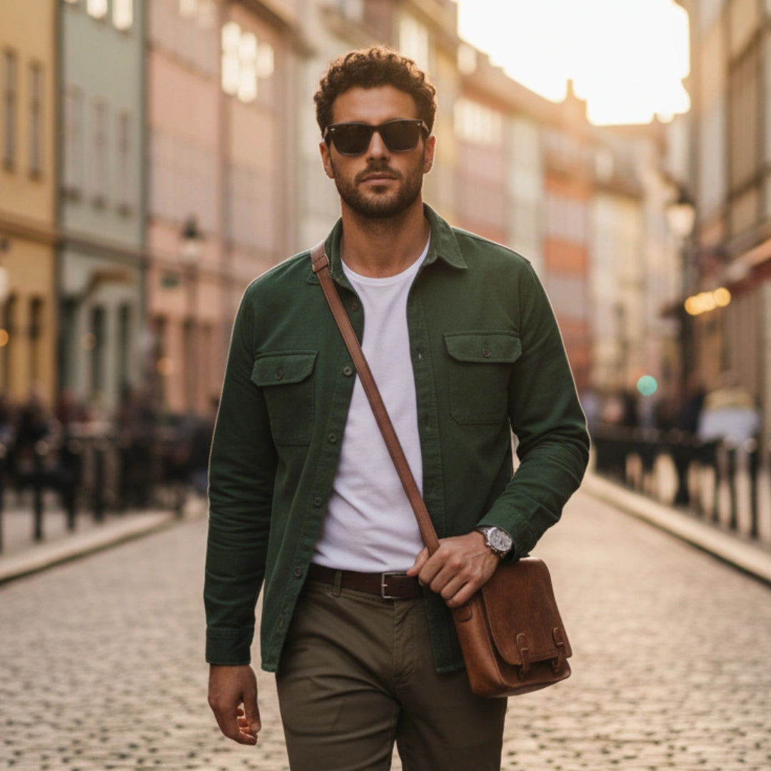 Óculos Masculino Miami Cinza