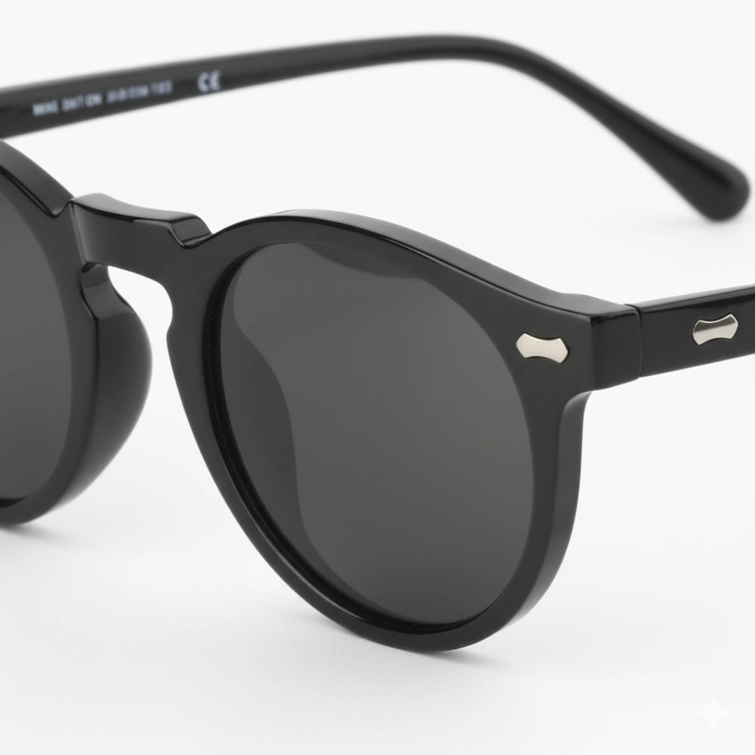 Óculos Masculino Old Money Preto