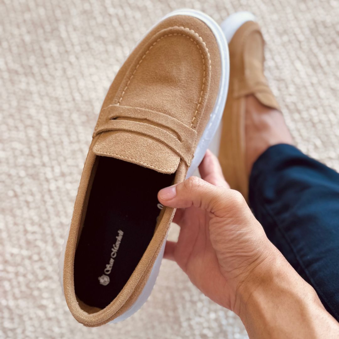 Loafer Masculino Bege