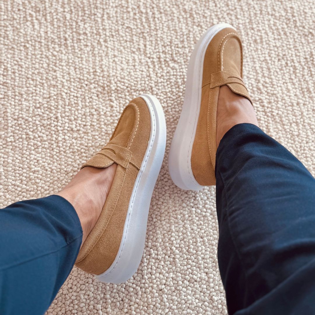Loafer Masculino Bege