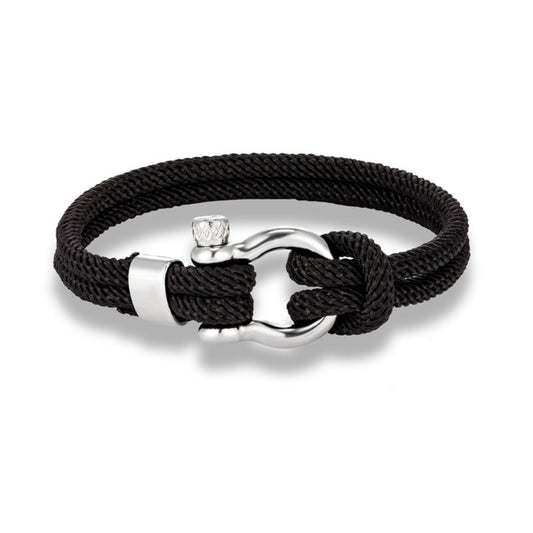 Pulseira de Corda Náutica Black