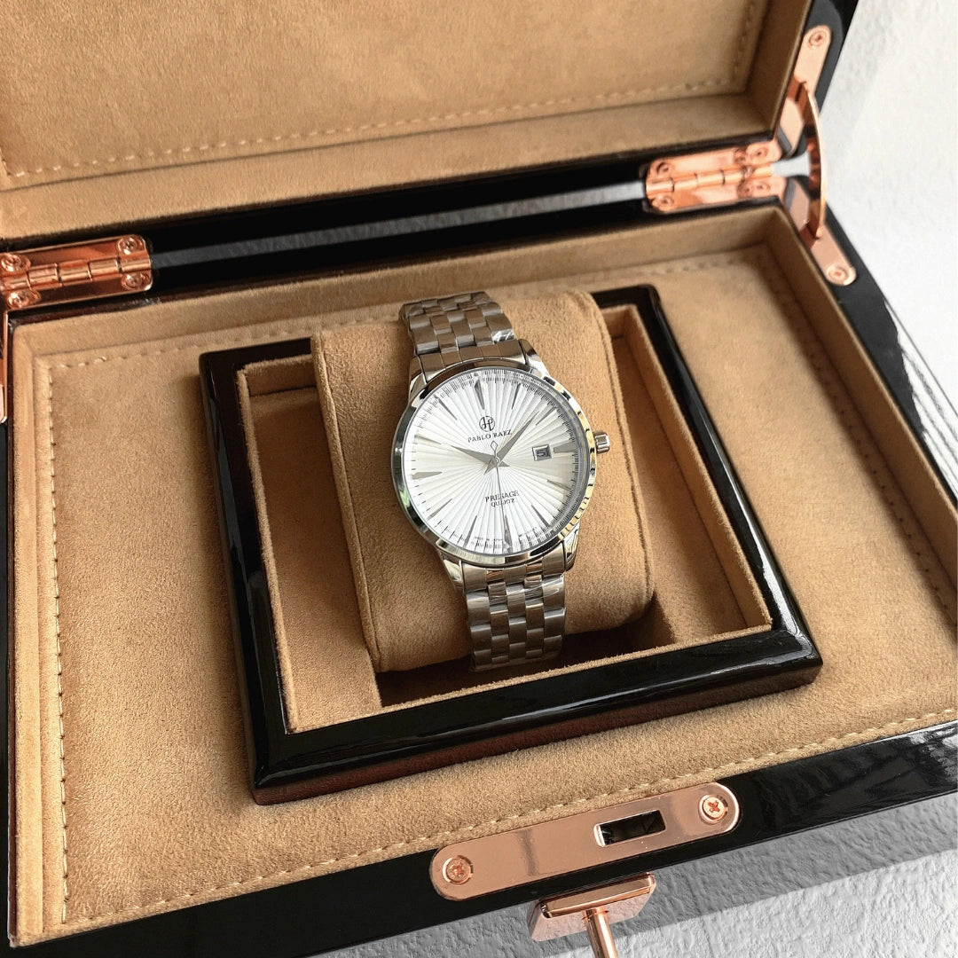 Relógio Masculino Pablo Raez Pressage Steel