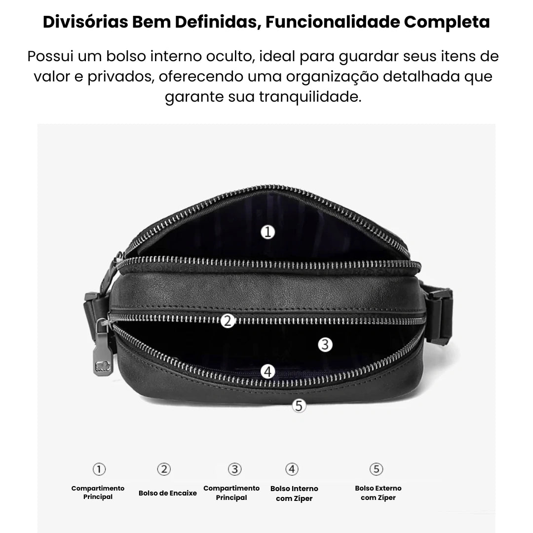 Bolsa Masculina Bison Denim Ashbourne