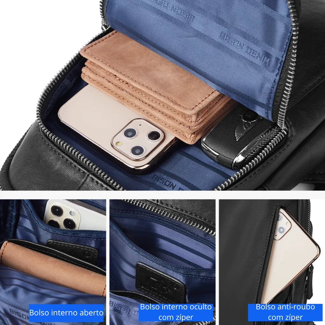 Mochila Masculina Bison Denim Fenwick