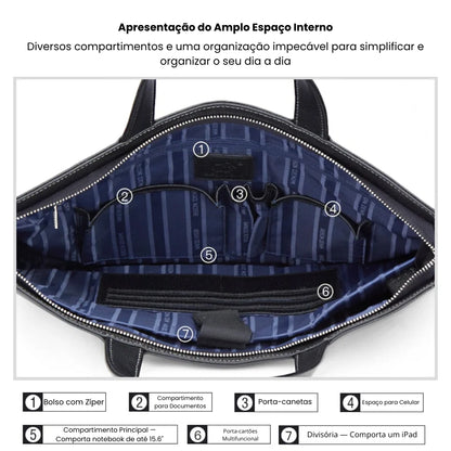 Bolsa Masculina Bison Denim Lorne