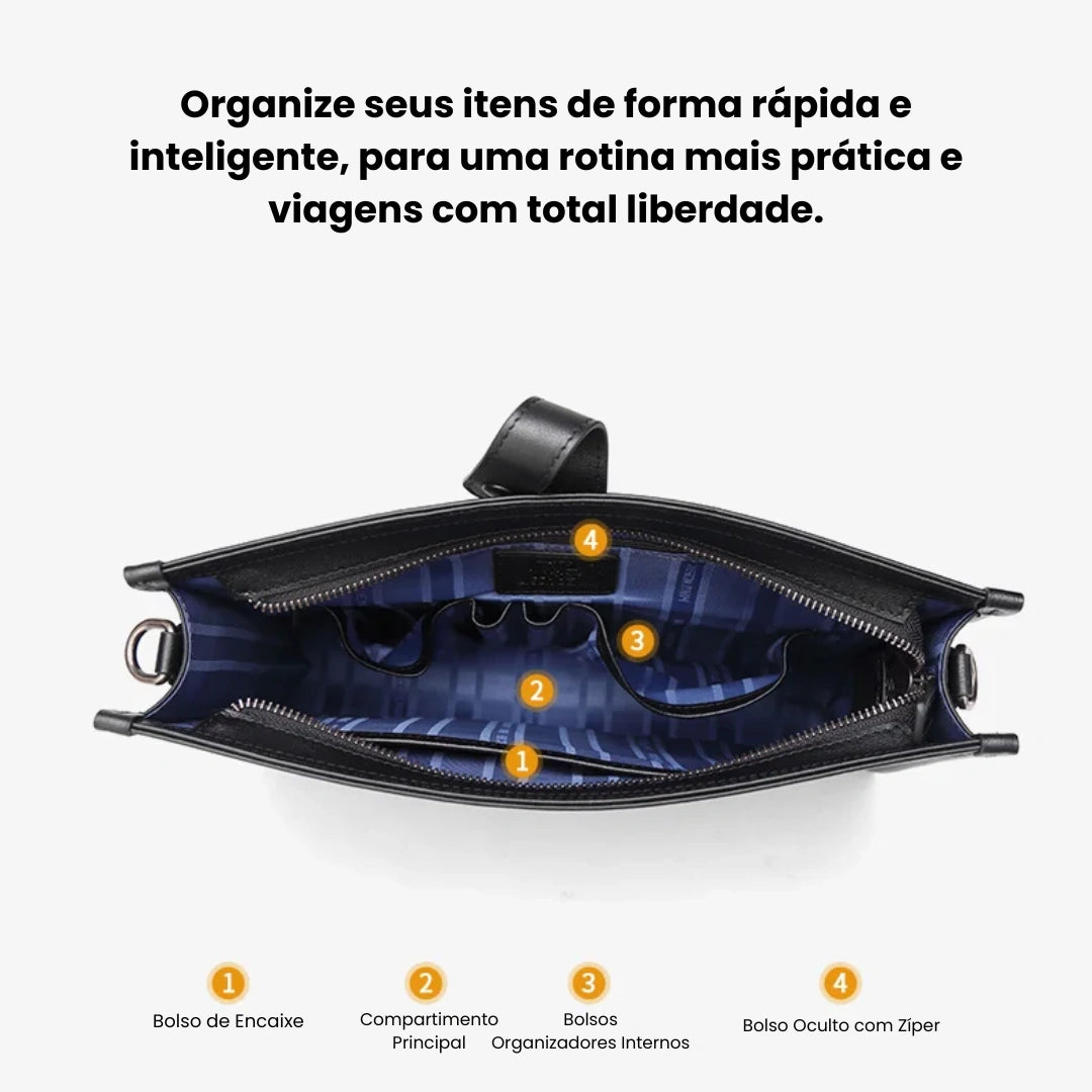 Bolsa Masculina Bison Denim Mercer
