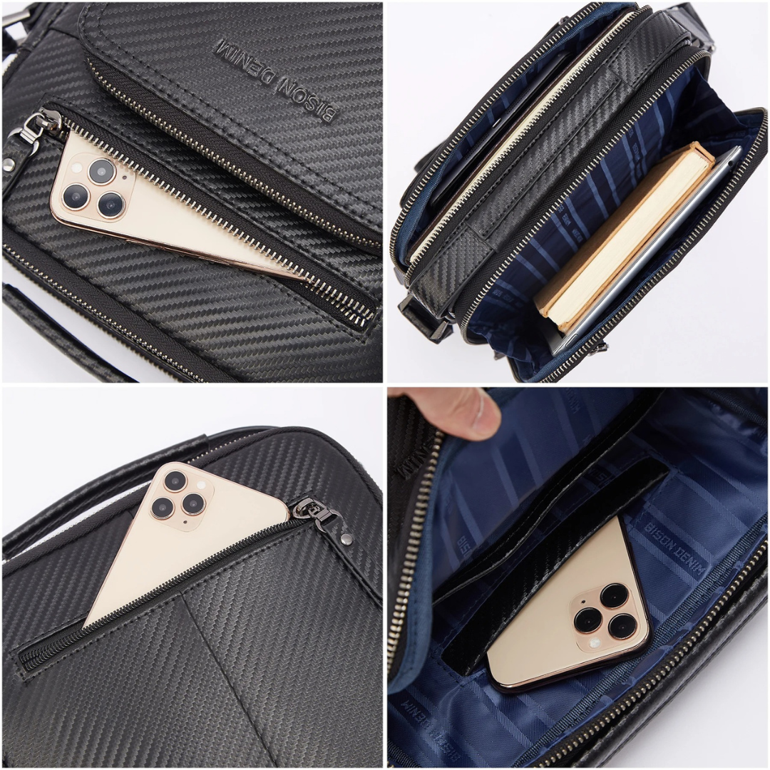 Bolsa Masculina Bison Denim Trator