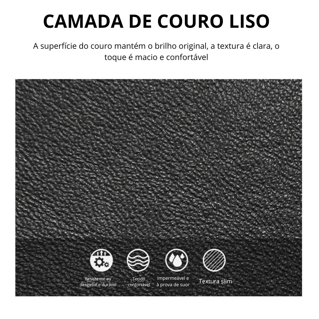 Carteira Masculina Bison Denim Haze