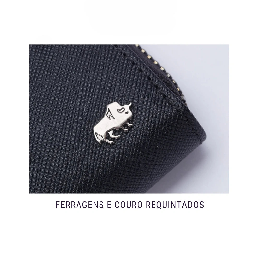 Carteira Masculina Bison Denim Hex