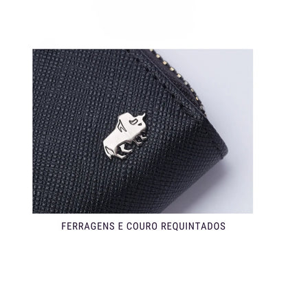 Carteira Masculina Bison Denim Hex