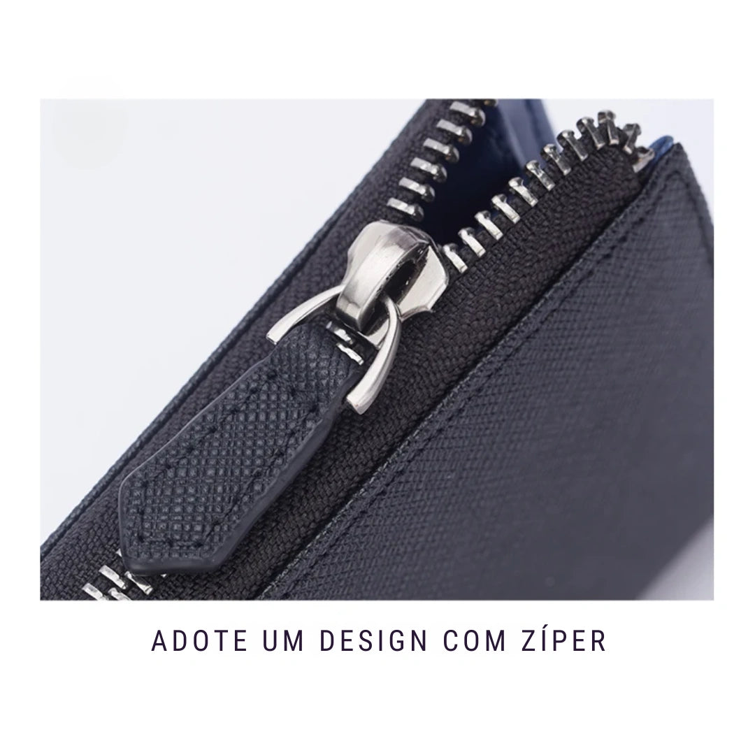 Carteira Masculina Bison Denim Hex