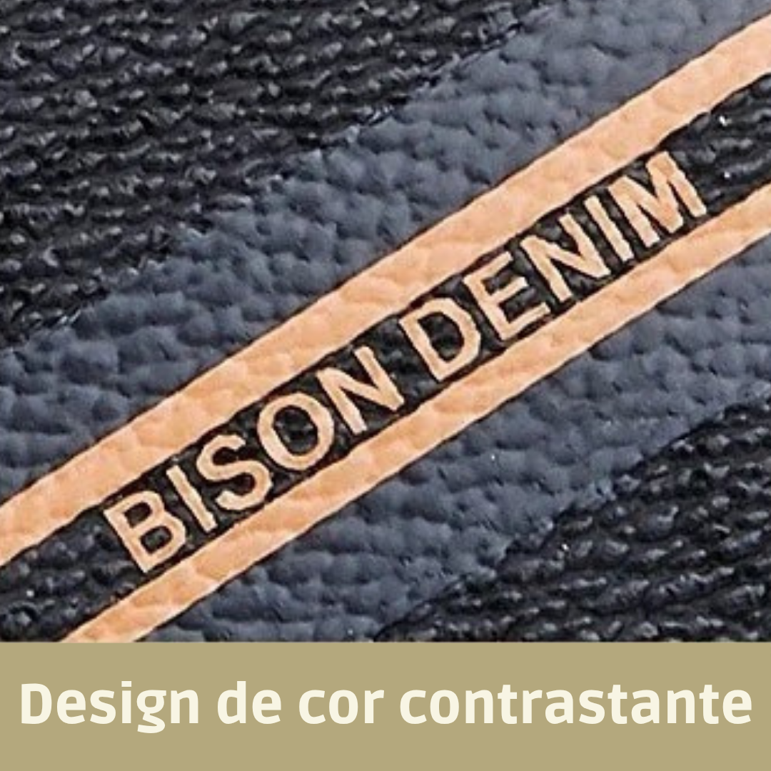 Carteira Masculina Bison Denim Krane