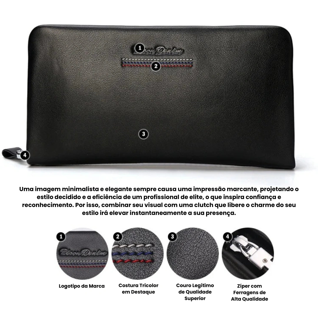Carteira Masculina Bison Denim Line