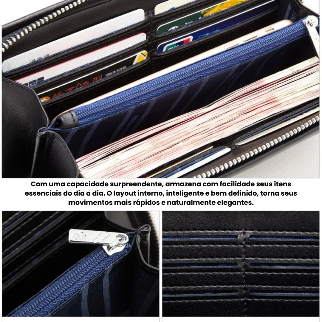 Carteira Masculina Bison Denim Line