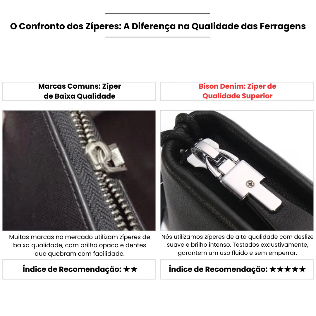 Carteira Masculina Bison Denim Line