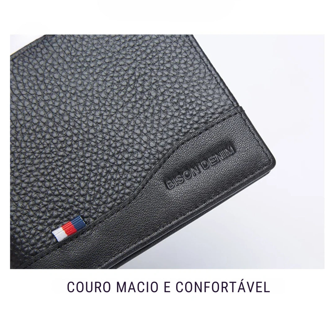 Carteira Masculina Bison Denim Luno
