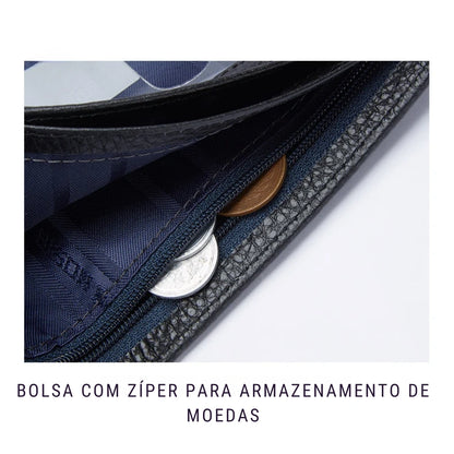 Carteira Masculina Bison Denim Luno