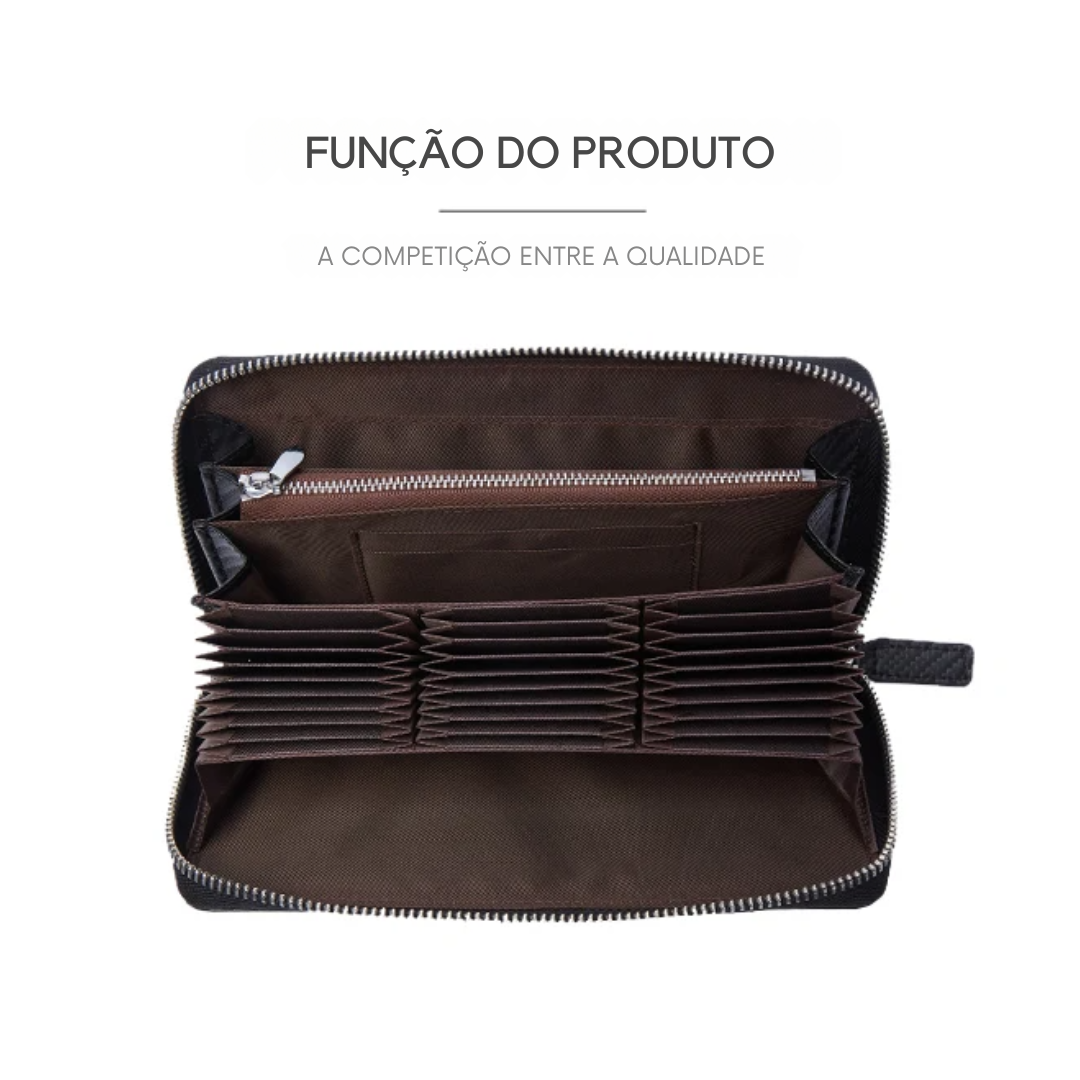 Carteira Masculina Bison Denim Magma