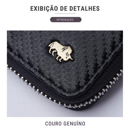 Carteira Masculina Bison Denim Magma