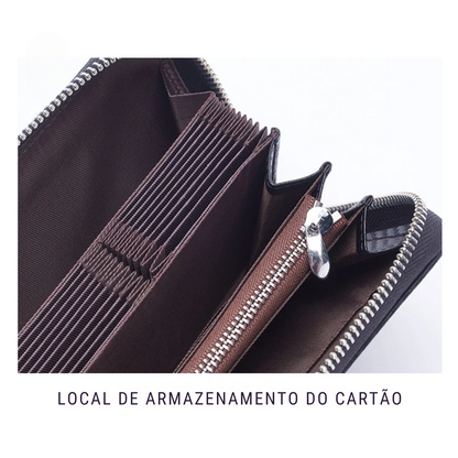 Carteira Masculina Bison Denim Magma