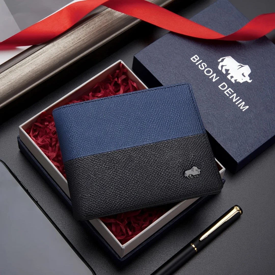 Carteira Masculina Bison Denim Onyx