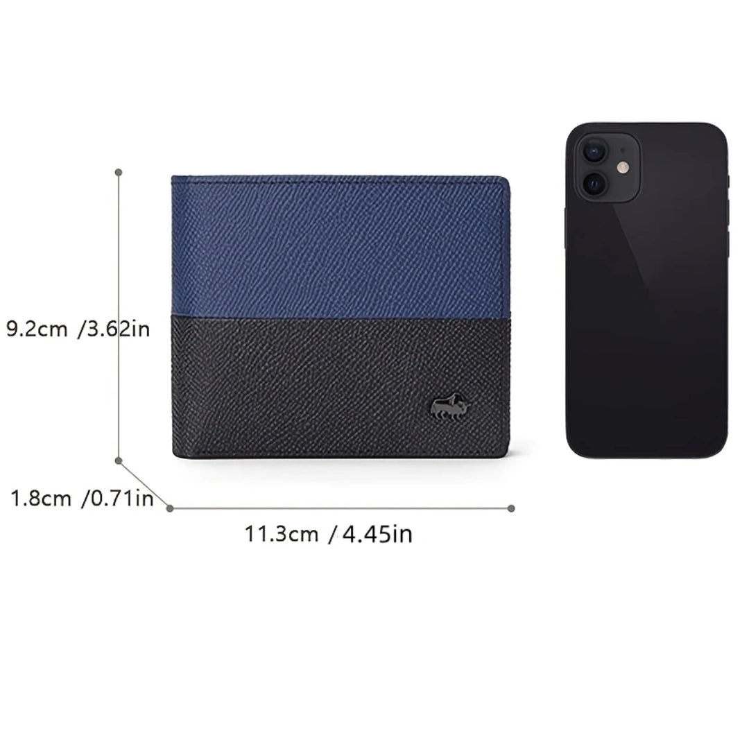 Carteira Masculina Bison Denim Onyx