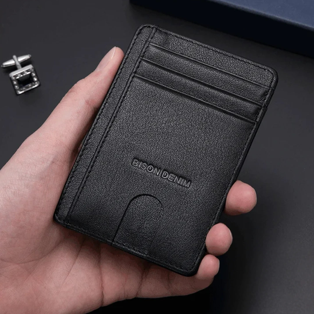 Carteira Masculina Bison Denim Slim