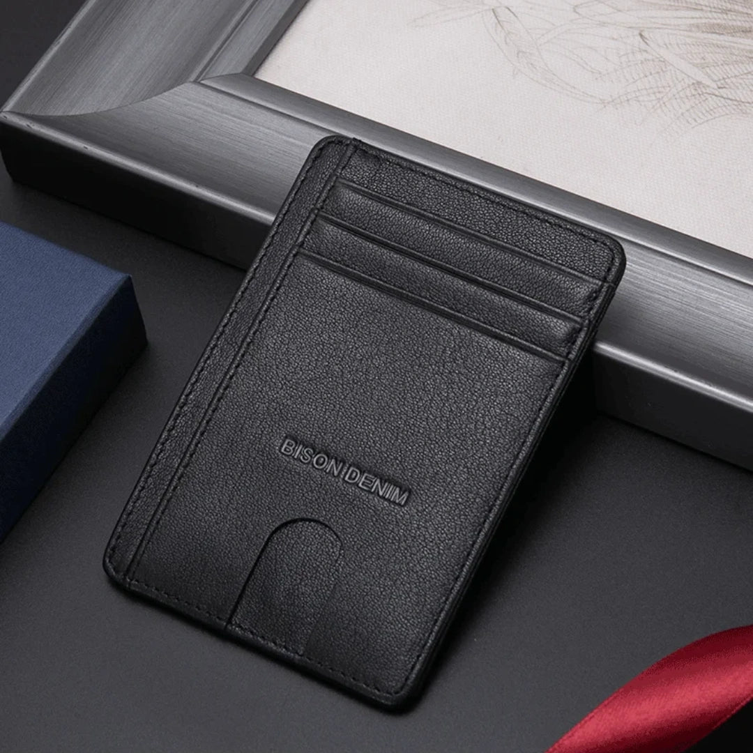 Carteira Masculina Bison Denim Slim