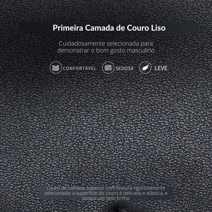 Carteira Masculina Bison Denim Slim