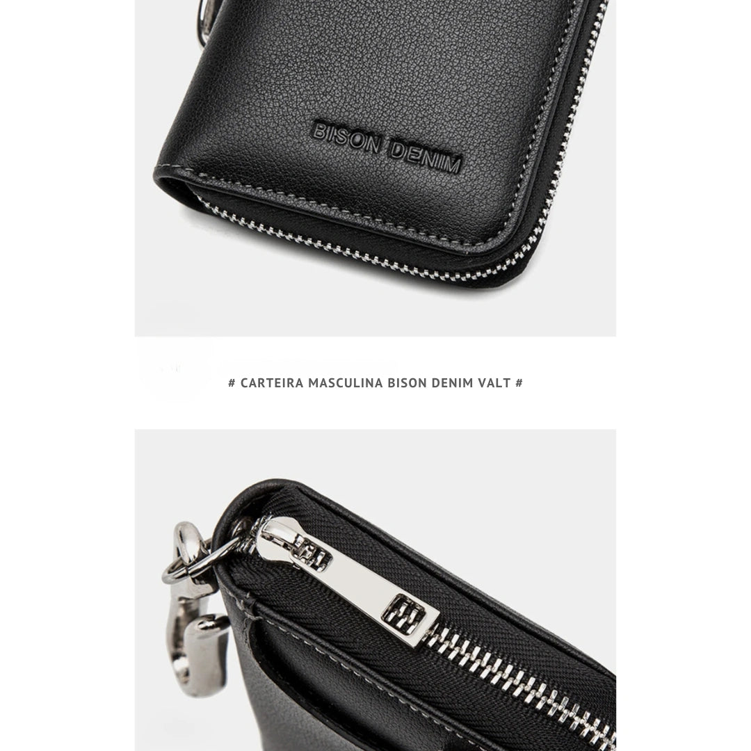 Carteira Masculina Bison Denim Valt