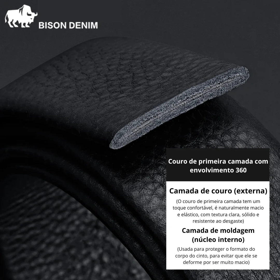 Cinto Masculino Bison Denim Steel