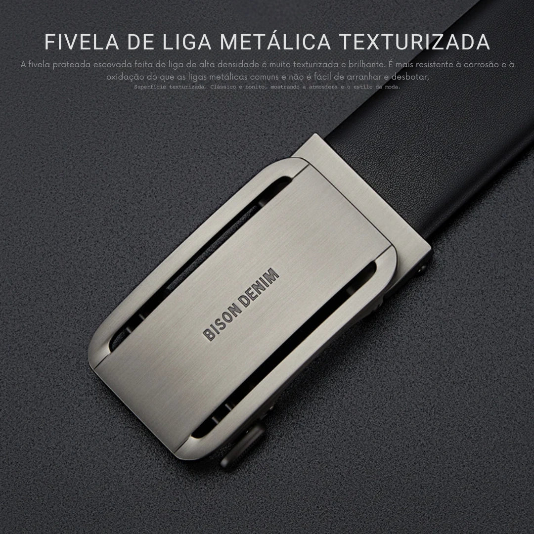 Cinto Masculino Bison Denim Titanium