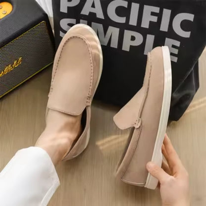Loafer Masculino Suede Bege