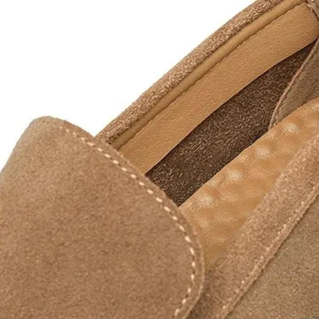 Loafer Masculino Suede Premium Caramelo