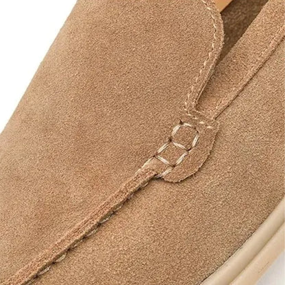 Loafer Masculino Suede Premium Caramelo