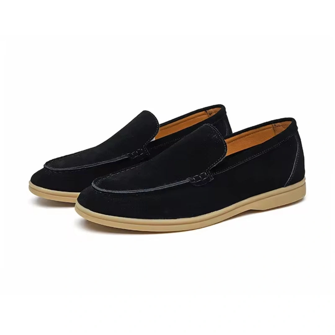 Loafer Masculino Suede Premium Preto