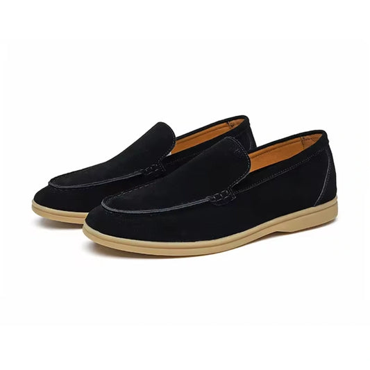 Loafer Masculino Suede Premium Preto
