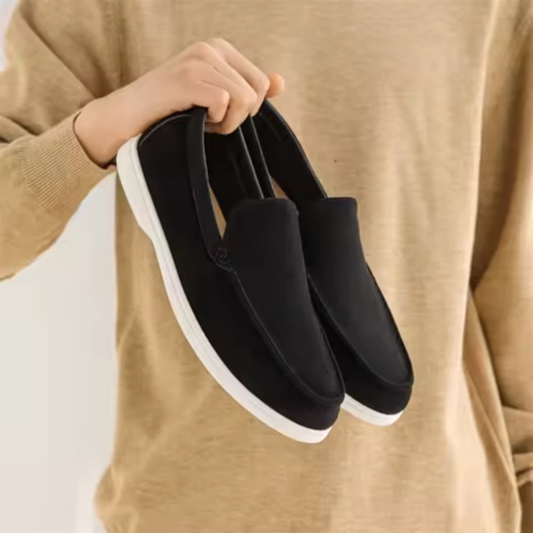 Loafer Masculino Suede Preto