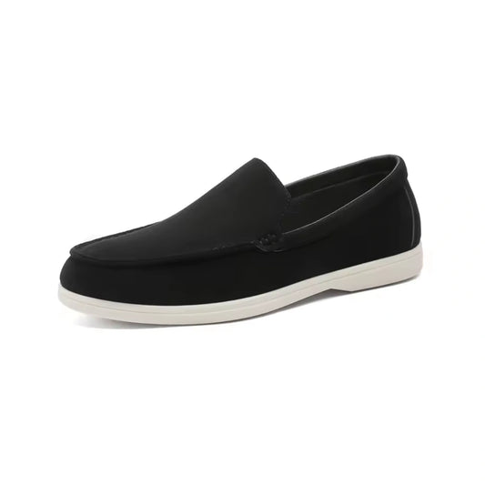 Loafer Masculino Suede Preto