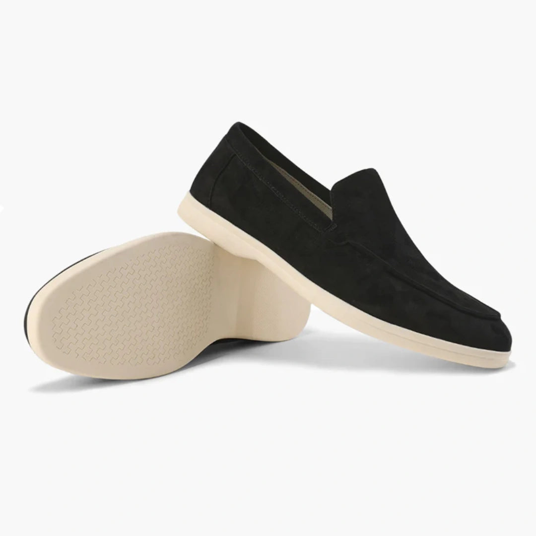 Loafer Masculino Suede Preto