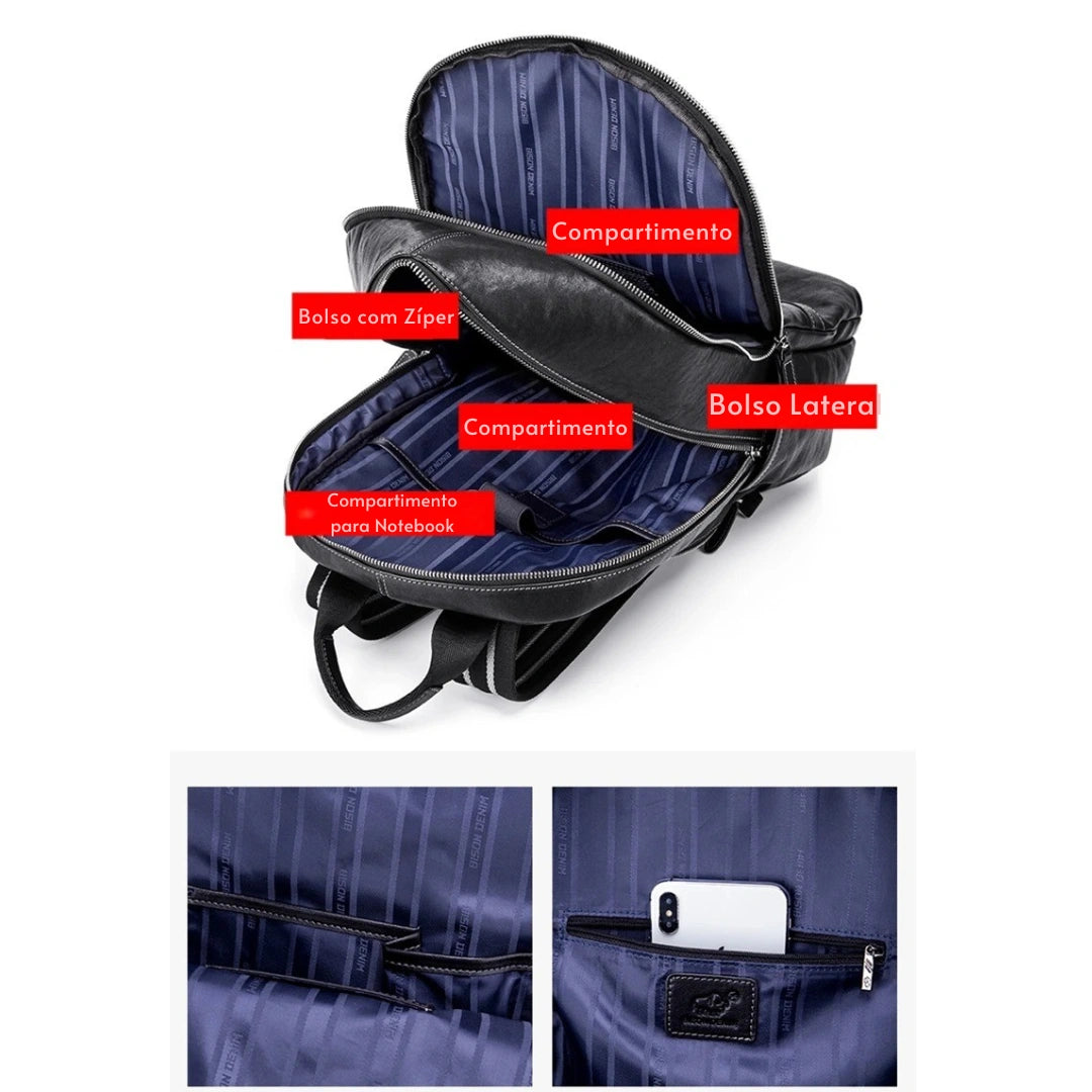 Mochila Masculina Bison Denim Tundra