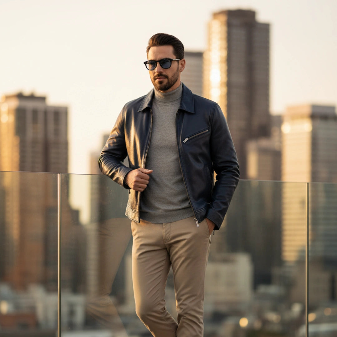 Óculos Masculino Colorful Azul