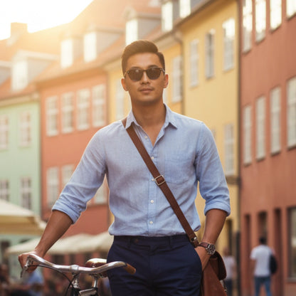 Óculos Masculino Colorful Entardecer