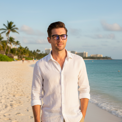 Óculos Masculino Colorful Lilás