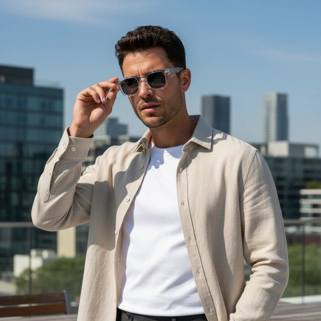 Óculos Masculino Miami Crystal