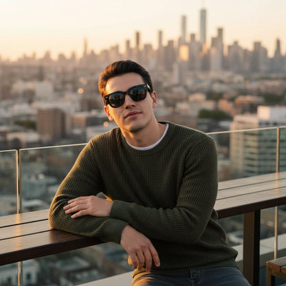 Óculos Masculino Miami Preto